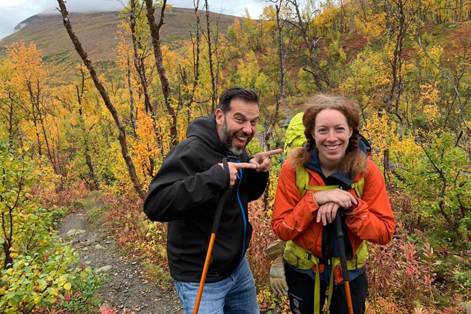 Trekking con Pipicalzaslargas